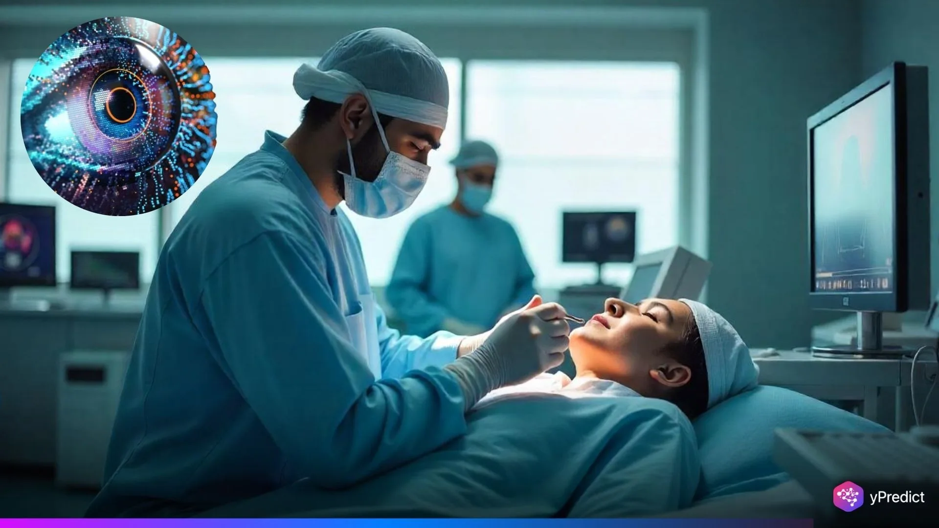 Designed Eye View Hospital Implants Qatar’s First AI-Designed Eye Lens - yPredict