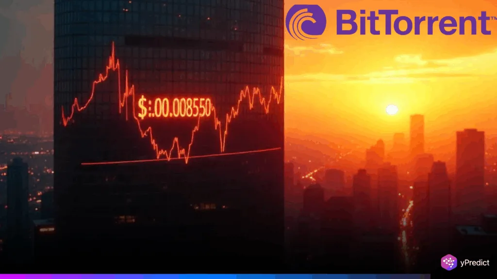 BitTorrent Price Stalls — Will $0.0000008500 Break Soon?