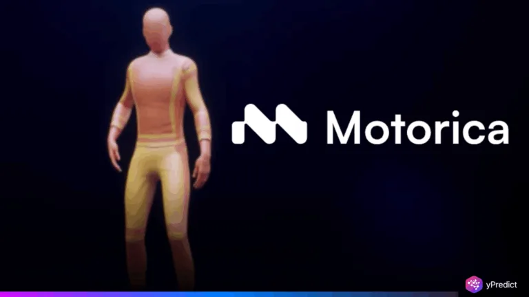 generative AI animation, Motorica funding, character animation AI,