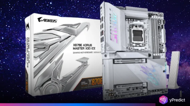 AORUS X870E MASTER X3D ICE AI Turbo Boost Unveiled