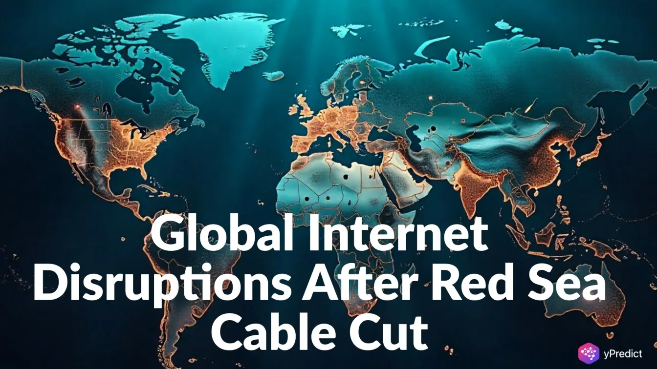 Internet Outages After Red Sea Cable Cuts - yPredict